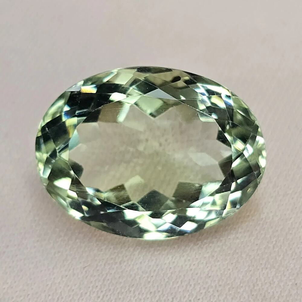 Green Amethyst Prasiolite 13.09ct 18x13mm Heated Loose Gem